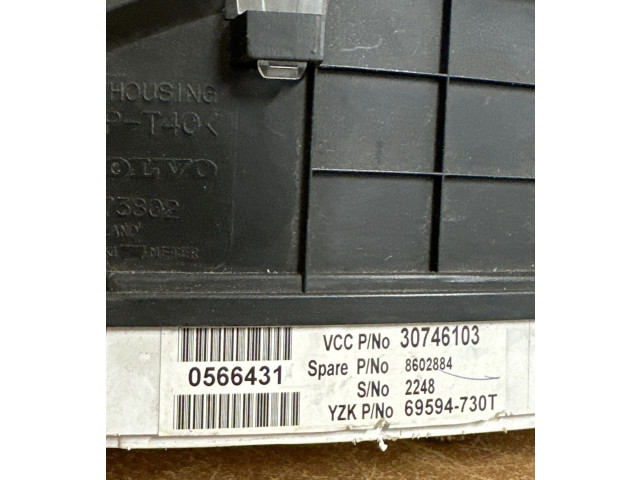 Панель приборов 30746103, 69594730T Volvo V70