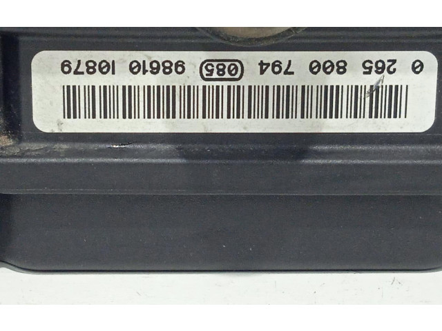 Pojistková skříňka Блок ABS 51826507 Fiat Punto (199) 2009