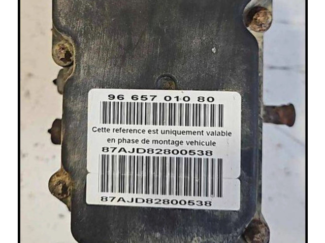 Блок АБС 9665701080, 87AJD82800538   Peugeot  Partner  2008 - 2014 года