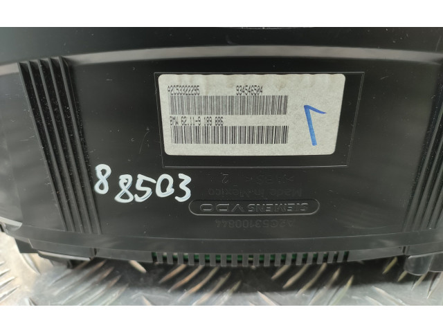 Přístrojová deska BMW X6 E71 2010 9189886, 6976284