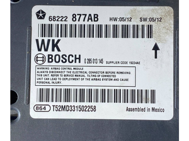 Блок подушек безопасности 68222877AB, 0285013145   Jeep Grand Cherokee