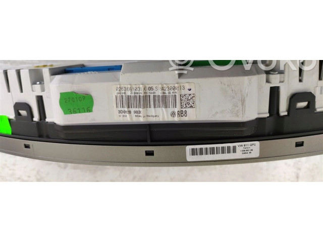 Панель приборов 3D0920983C Volkswagen Phaeton