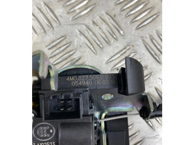 Замок багажника 4M0827506D Audi Q7 4M 2015 - года