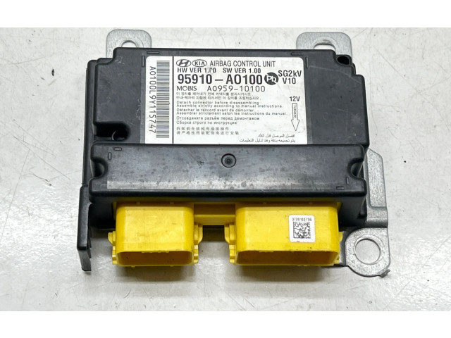 Блок подушек безопасности 95910AO100, A095910100 KIA Niro