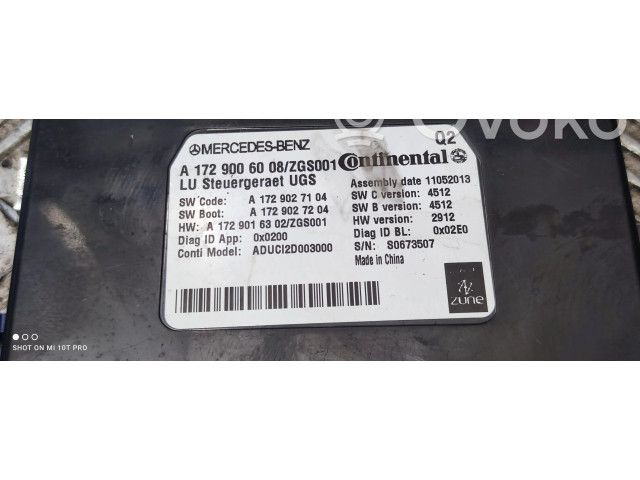 Другие блоки управления / модули A1729006008    Mercedes-Benz CLS C218 X218