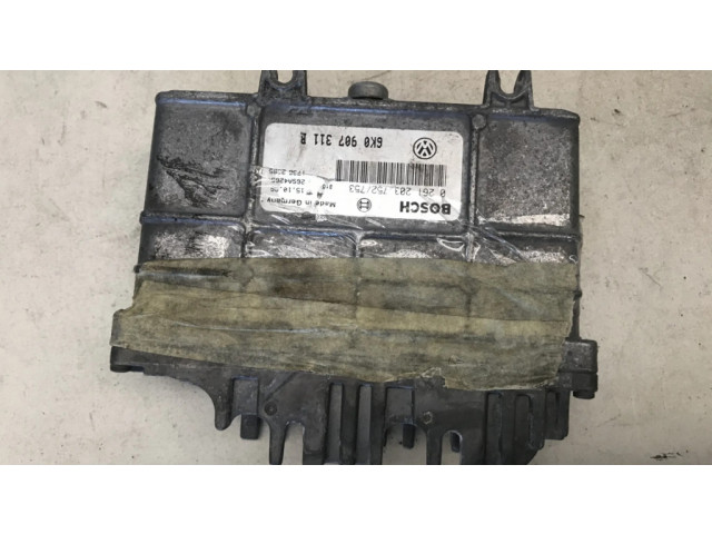 Řídící jednotka 6K0907311B, 0261203752   Seat Cordoba (6K) 1996