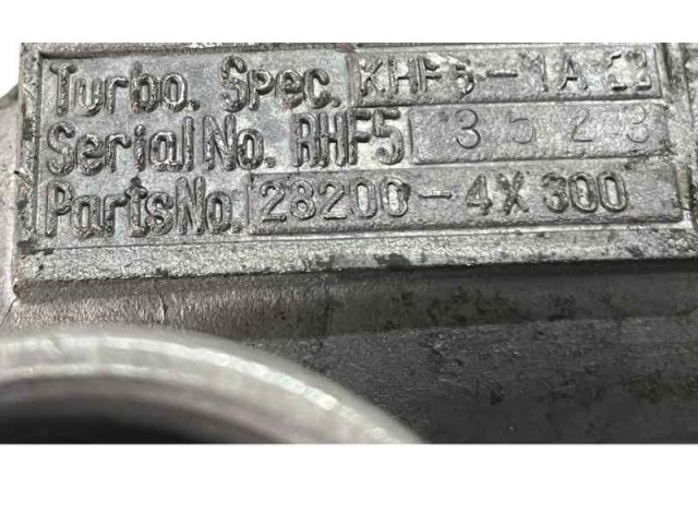 Turbodmychadlo Турбина 282004X300, KHF51A KIA Carnival J3