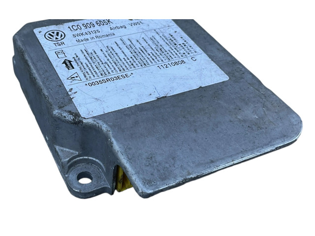 Блок подушек безопасности 1C0909605K, 5WK43125 Skoda Fabia Mk1 (6Y)