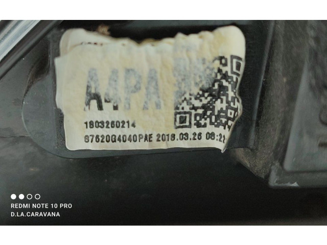 Zpětné zrcátko pravé Hyundai i30 2018 87620G4040