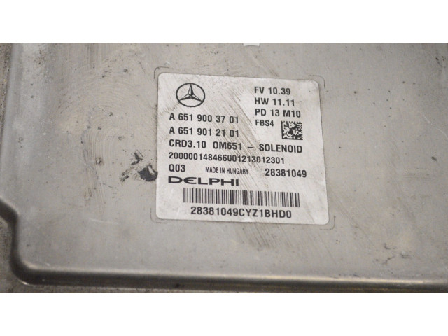 Řídící jednotka A6519003701, A6519012101 Mercedes-Benz E C207 W207 2014