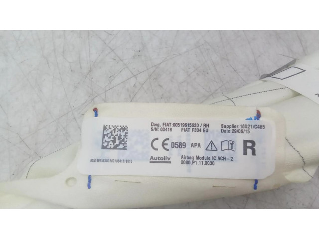 Боковая подушка безопасности 00519615630   Fiat 500X
