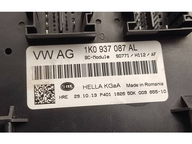 Блок комфорта 1K0937087AL, 5DK00965510 Skoda Superb B6 (3T)