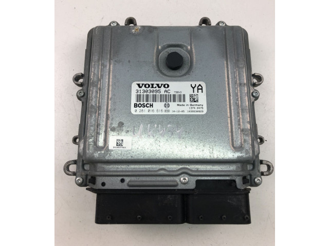 Блок управления двигателя 31303095AC, UK434   Volvo S80