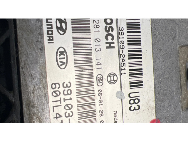 Блок управления двигателя 391032A511, 391092A511   Hyundai Getz