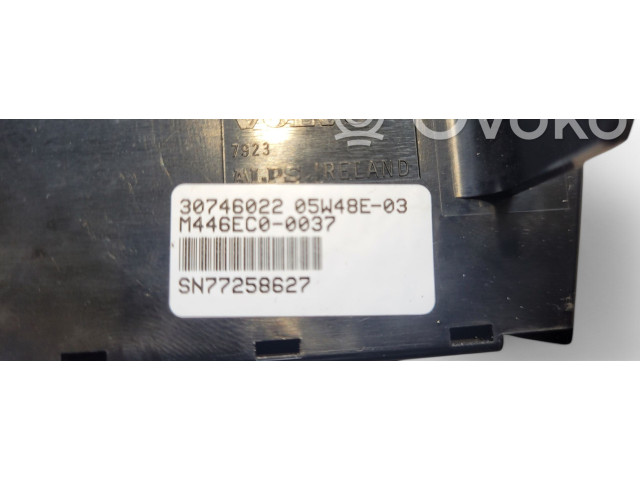 Блок управления климат-контролем 30746022, 05W48E03 Volvo S60