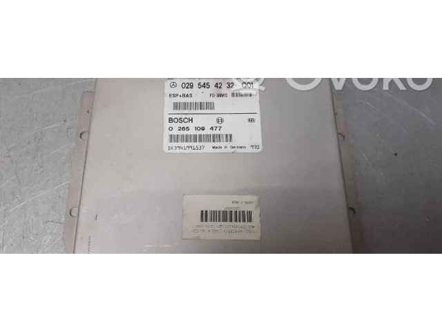 Блок управления АБС 0295454232   Mercedes-Benz A W168