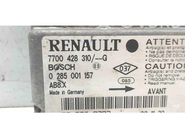 Блок подушек безопасности 7700428310   Renault Clio I