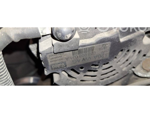 Генератор 028903031a, 028903031A   Skoda Superb B5 (3U)      