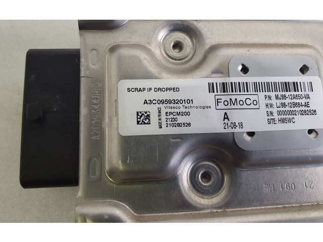 Блок управления двигателя MJ9812A650VA, LJ9812B684AE Ford Mustang Mach-E