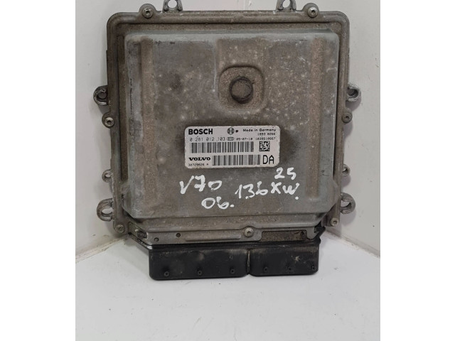 Блок управления двигателя 30729826, 0281012103 Volvo V70