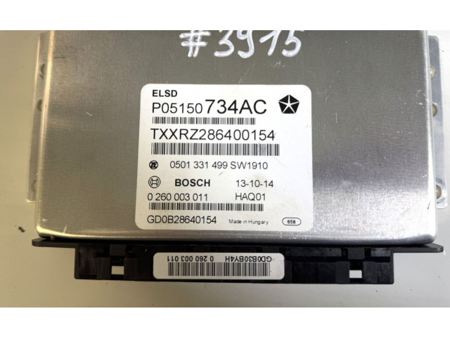 Блок управления коробкой передач P05150734AC, P05150734AC Jeep Grand Cherokee