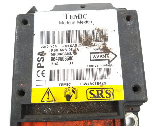 Блок подушек безопасности 9649003580, 28933302   Citroen C2