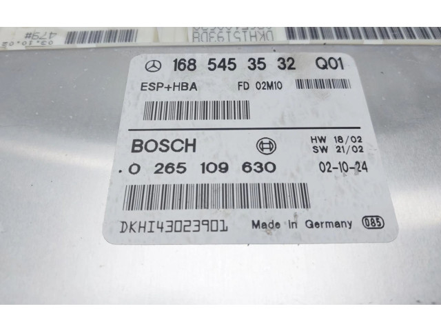 Блок управления АБС 1685453532   Mercedes-Benz A W168