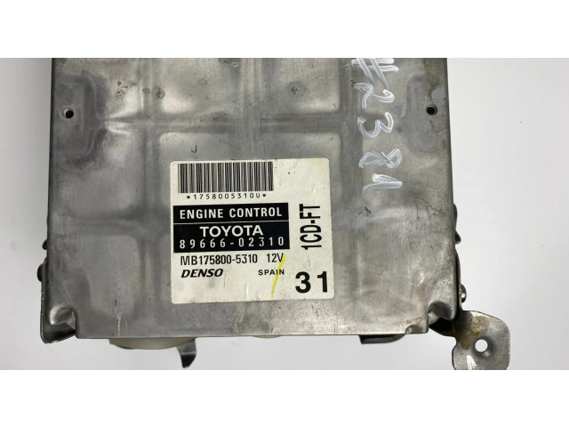 Řídící jednotka 8966602310, 89666-02310 Toyota Corolla E120 E130 2003