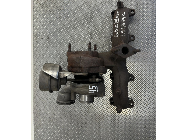 Turbodmychadlo Турбина 038253014B   Skoda Fabia Mk1 (6Y)   
