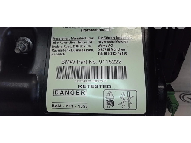 Подушка безопасности пассажира 72129115222 Mini One - Cooper Cabrio R52