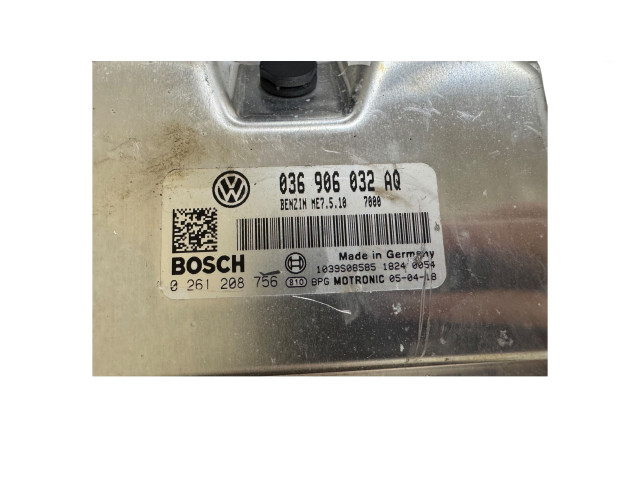 Řídící jednotka 036906032AQ, 0261208756 Volkswagen Caddy 2006