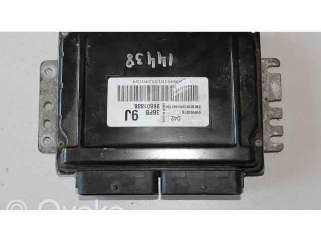 Блок управления двигателем Блок управления 96801808, 5WY5451B   Chevrolet Matiz