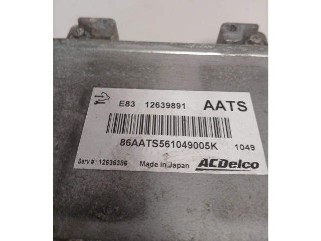 Блок управления двигателя 12636386, 12639891   Opel Meriva B