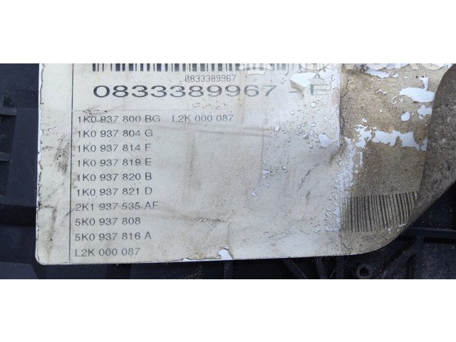 Pojistková skříňka 1K0937800BG, 1K0937125A Volkswagen Caddy 2008