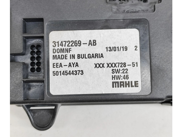 Блок управления климат-контролем 31472269, 31472269AB   Volvo XC90