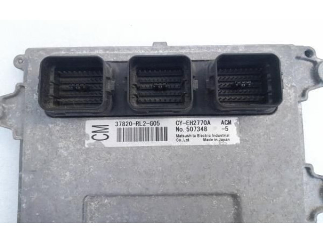 Блок управления двигателя 37820-RL2-G05, 50348 Honda Accord