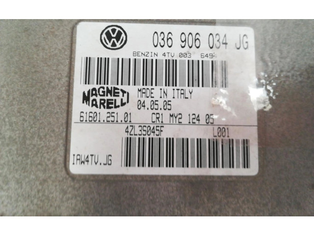 Блок управления двигателем Блок управления 036906034JG   Volkswagen Lupo