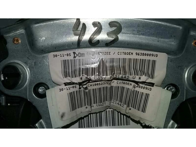 Подушка безопасности водителя 96380009VD, CA100523ZEE   Citroen C2