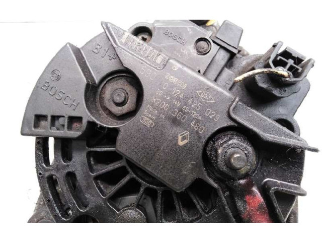 Генератор 0124425029, 8200360480   Renault Clio III