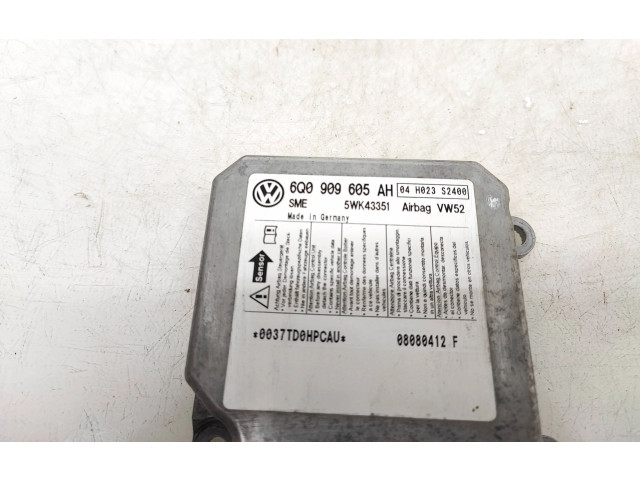 Блок подушек безопасности 6Q0909605AH, 5WK43351 Volkswagen Caddy