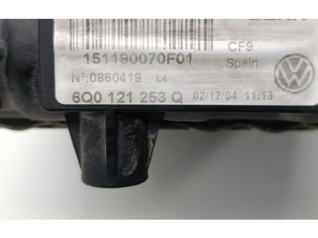Радиатор охлаждающей жидкости 6Q0121253Q Volkswagen Polo