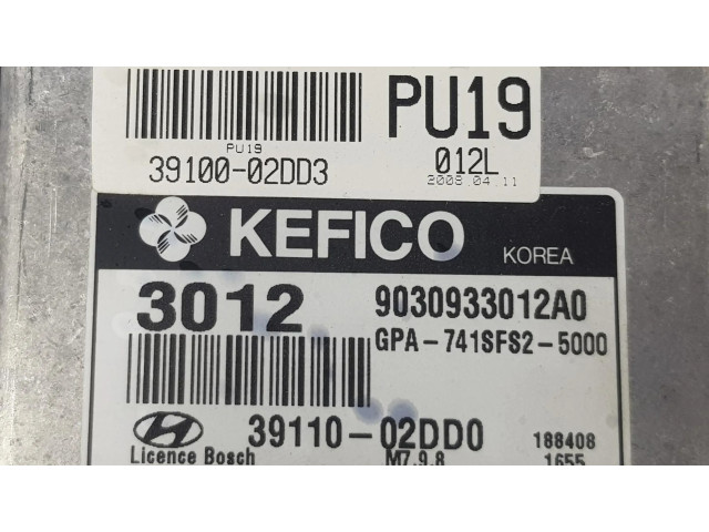Řídící jednotka 3911002DD0 Hyundai i10 2007