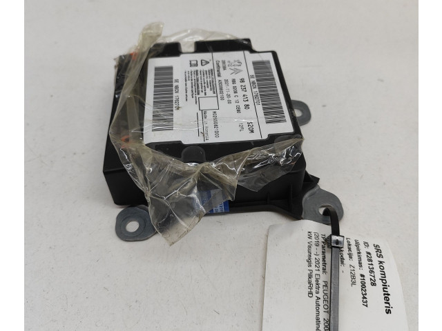 Блок подушек безопасности 9823741380, A3C08602100 Peugeot 2008 II