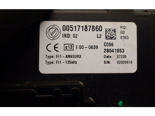 Pojistková skříňka Řídící jednotka BSM 00517187860, 28041853 Fiat Grande Punto 2005