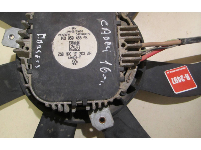 Вентилятор радиатора     1K0959455FB, 1K0121203AH    Volkswagen Caddy 2.0