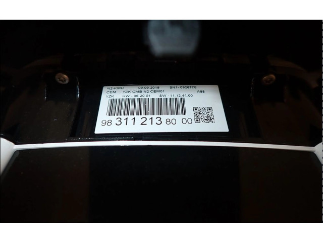 Спидометр (приборный щиток) 9836322380 Citroen C3 Aircross