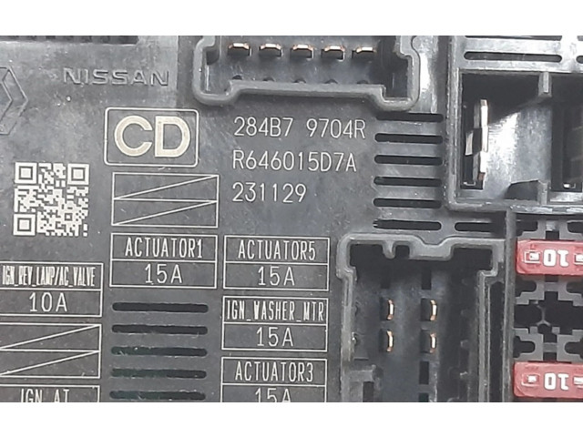 Ящик предохранителей (комплект) 284B79704R, 284B79704R Renault Kangoo III