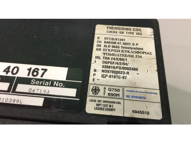 Блок комфорта 5040167, G750690H Saab 9-5