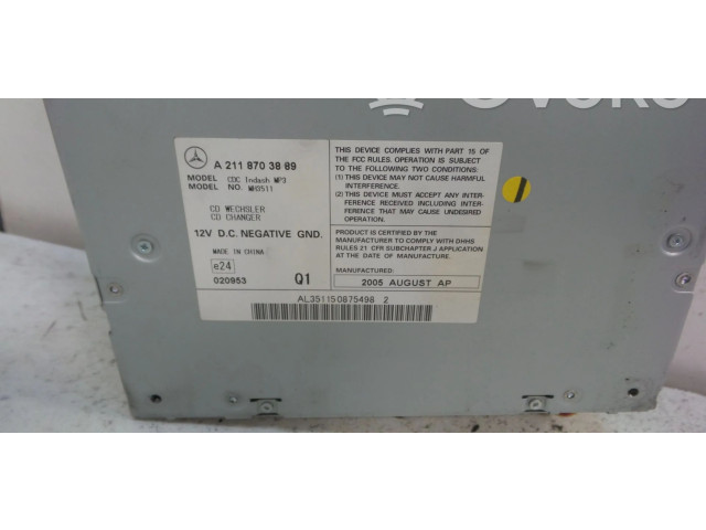 Turbodmychadlo Блок управления заднего моста A2118703889 Mercedes-Benz E W211 642920