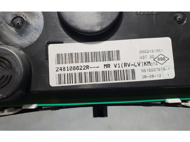 Панель приборов 248108622R, NS18007676Y Dacia Dokker